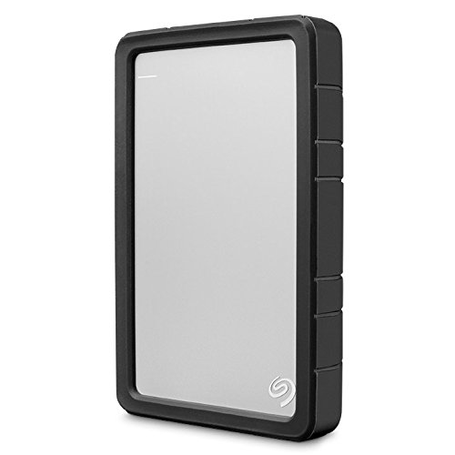 seagate - backup plus slim for mac 1tb external usb 3.0 portable hard drive - silver/black
